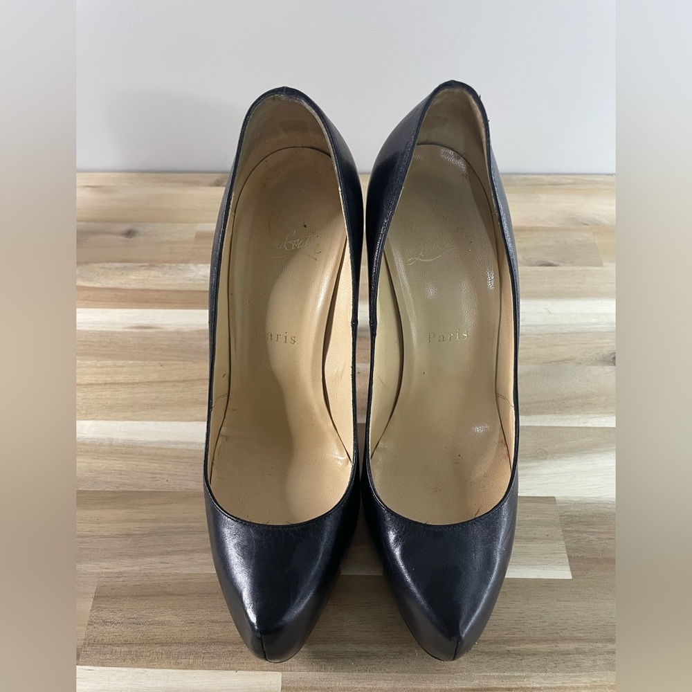 ROLANDO 120s - Christian Louboutin Black Heels - Picture 2 of 6